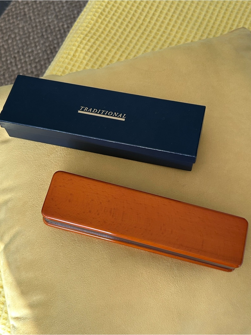Women’s Hard Cover Wooden Bracelet Box by Tradition.